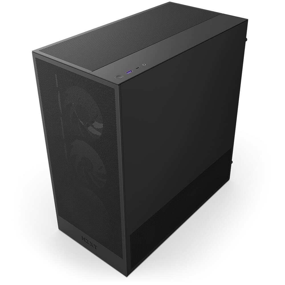 Imagem 6 de 13 do produto Gabinete NZXT H5 Flow, Quadro Único RGB, até 360mm, Mid-Tower, ATX, Lateral em Vidro, Preto - CC-H52FB-R1