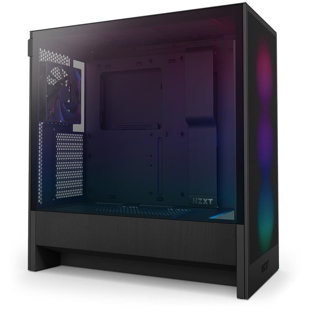 Gabinete ( Balão.info), Quadro Único RGB, até 360mm, Mid-Tower, ATX, Lateral em Vidro, Preto - CC-H52FB-R1 - view 3
