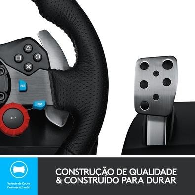 Volante Logitech G27 Driving Force C/ Pedal C/ Câmbio Ps3/Ps4/Ps5