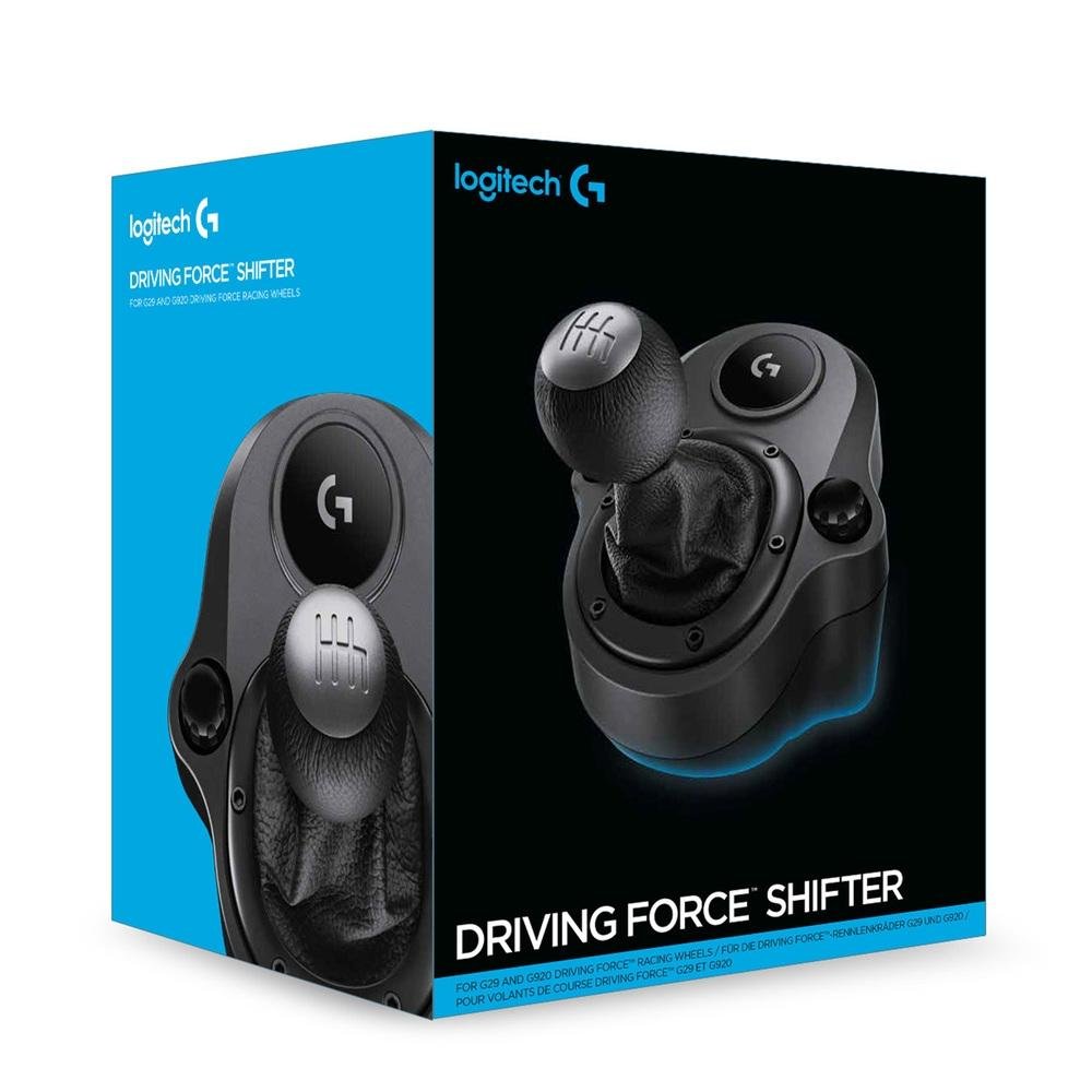 Câmbio Logitech G Driving Force, Compatível com Volantes Logitech G923, G29 e G920 para PS5, PS4, Xbox Series X e Series S, Xbox One, PC - 941-000119 - view 4