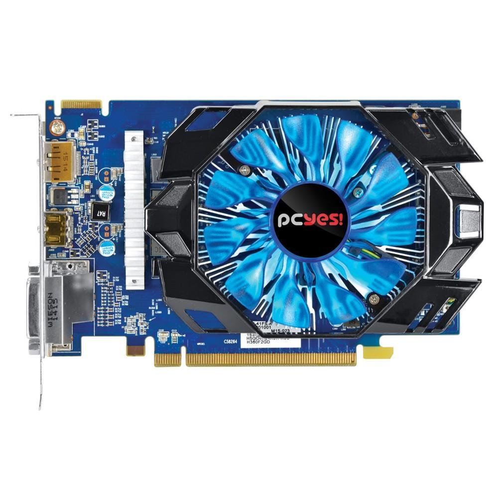 Placa de Vídeo VGA PcYes R7 360 Hammer OC Edition 2gb GDDR5 128 BITS - PH36012802D5