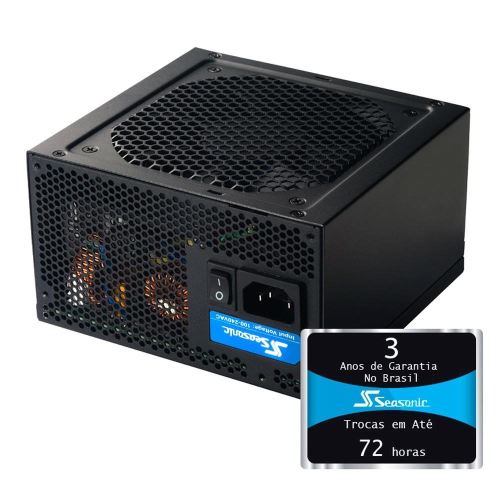 Fonte Seasonic 520W Silent S12II-520