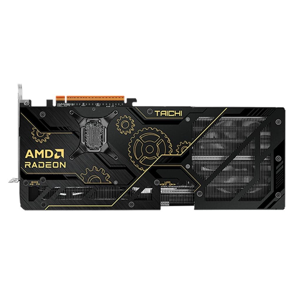 Placa de Vídeo ASRock RX 9070 XT Taichi OC AMD Radeon, ARGB, 16GB, GDDR6, 3100MHz, FidelityFX, RDNA - 90-GA5HZZ-00UANF - view 6