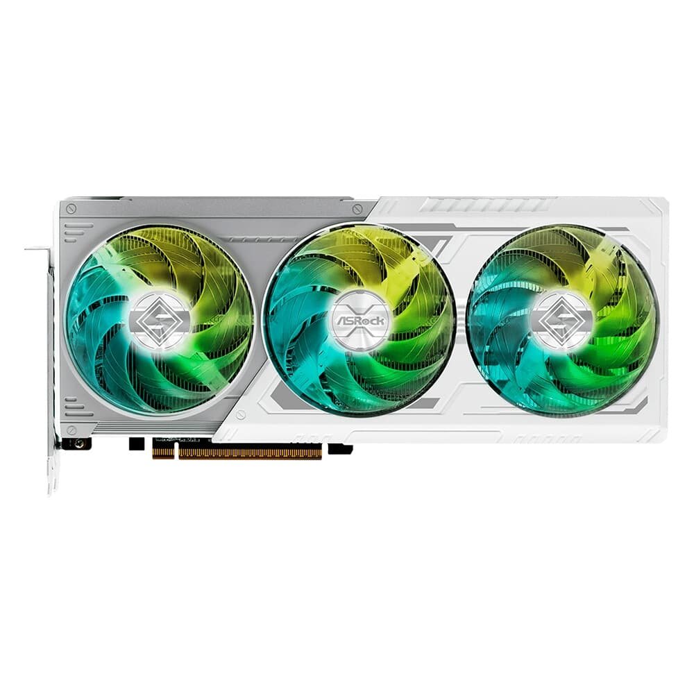 Placa de Vídeo ASRock RX 9070 Steel Legend OC AMD Radeon, 16GB, GDDR6, FidelityFX, RDNA - 90-GA5EZZ-00UANF Placa de Vídeo ASRock RX 9070 Steel Legend OC AMD Radeon, 16GB, GDDR6, FidelityFX, RDNA - 90-GA5EZZ-00UANF