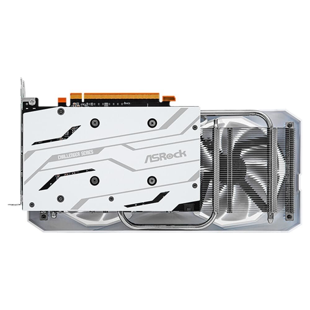 Placa de Vídeo ASRock RX 6600 Challenger White AMD Radeon, 8GB, GDDR6, DirectX 12 Ultimate, RDNA 2 - 90-GA4UZZ-00UANF - view 6