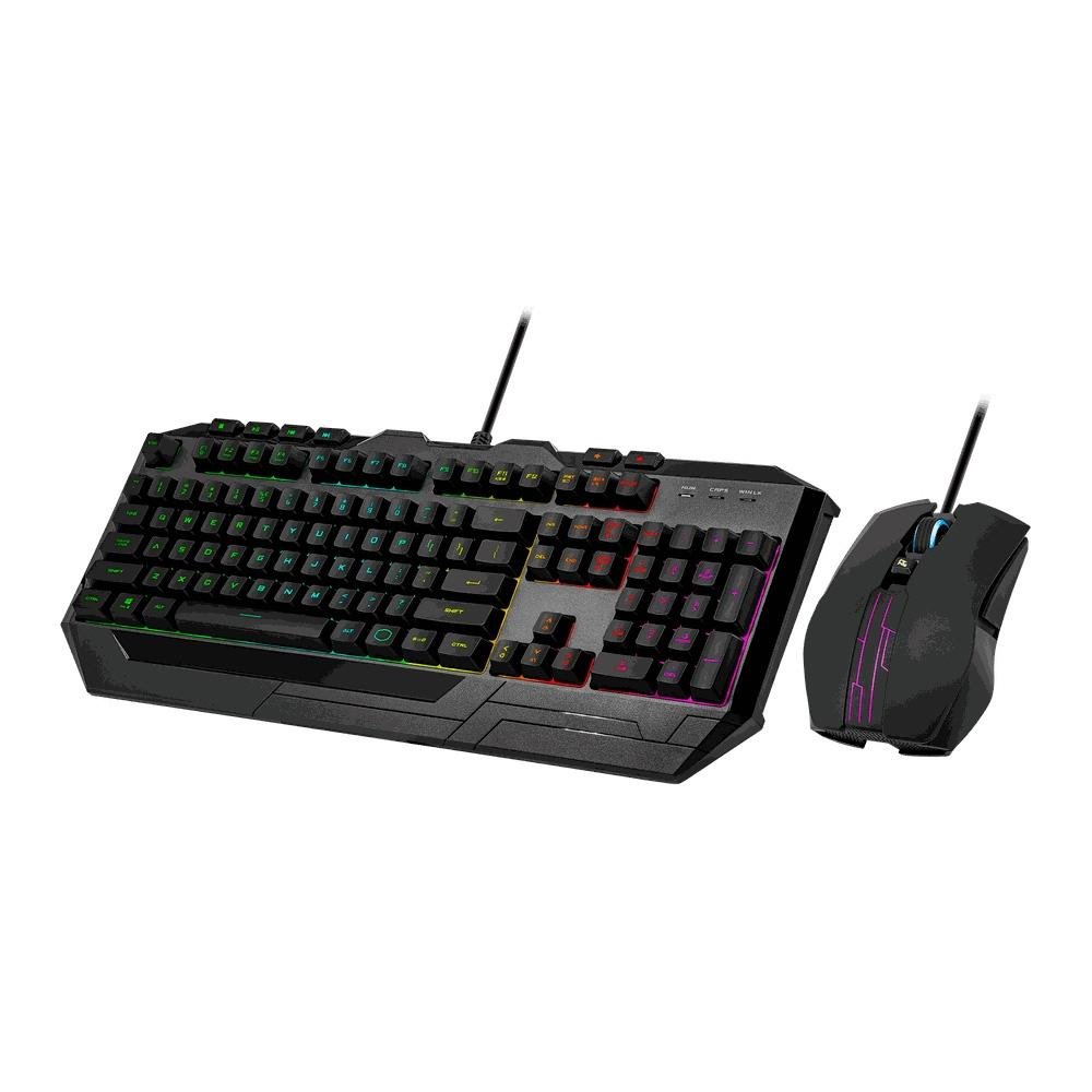 Kit Teclado e Mouse Gamer Cooler Master Devastador 3, RGB, 4800 DPI, US, Preto - SGB-3000-KKMF4-US - view 2
