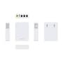 Mini Nobreak Marsriva KP3, 18W, 3 saídas DC, USB, 10.000mAh, Branco