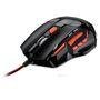 Mouse Gamer Multi 2400DPI 7 Botões Preto e Vermelho - MO236