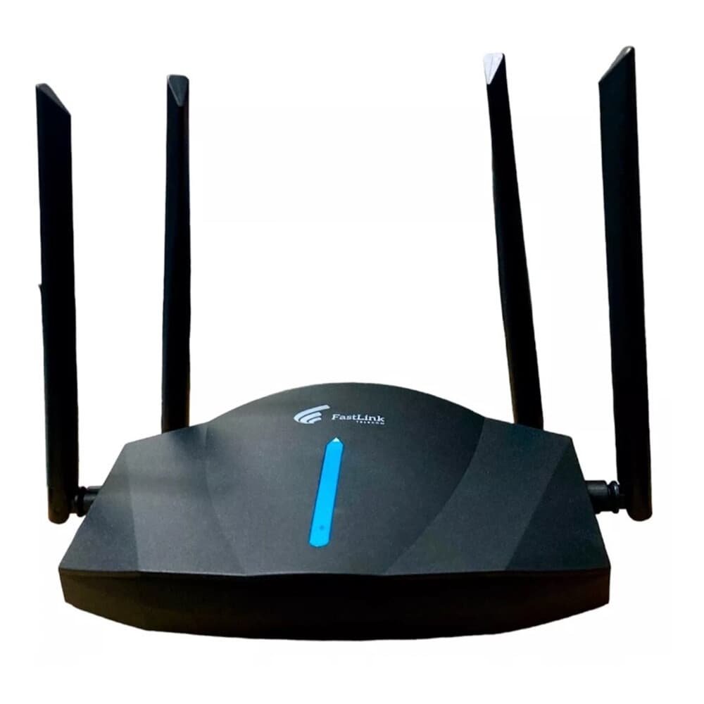 Roteador FastLink Telecom FLT X3000, Wi-Fi6, Dual Band, Preto - view 2