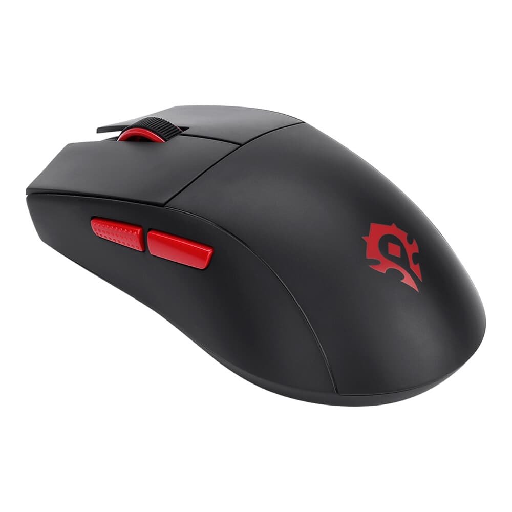 Mouse Gamer Sem Fio ( Balão.info) King Pro Horda Do World Of Warcraft, até 26000DPI, Bluetooth e USB Tipo-C, Preto - 6975763145180 - foto 4