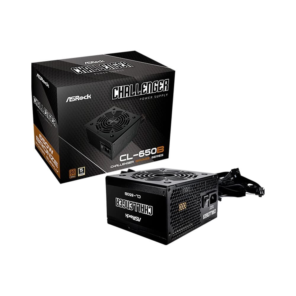 Fonte ASRock 650W 80 Plus Bronze ATX 2.52 | KaBuM!