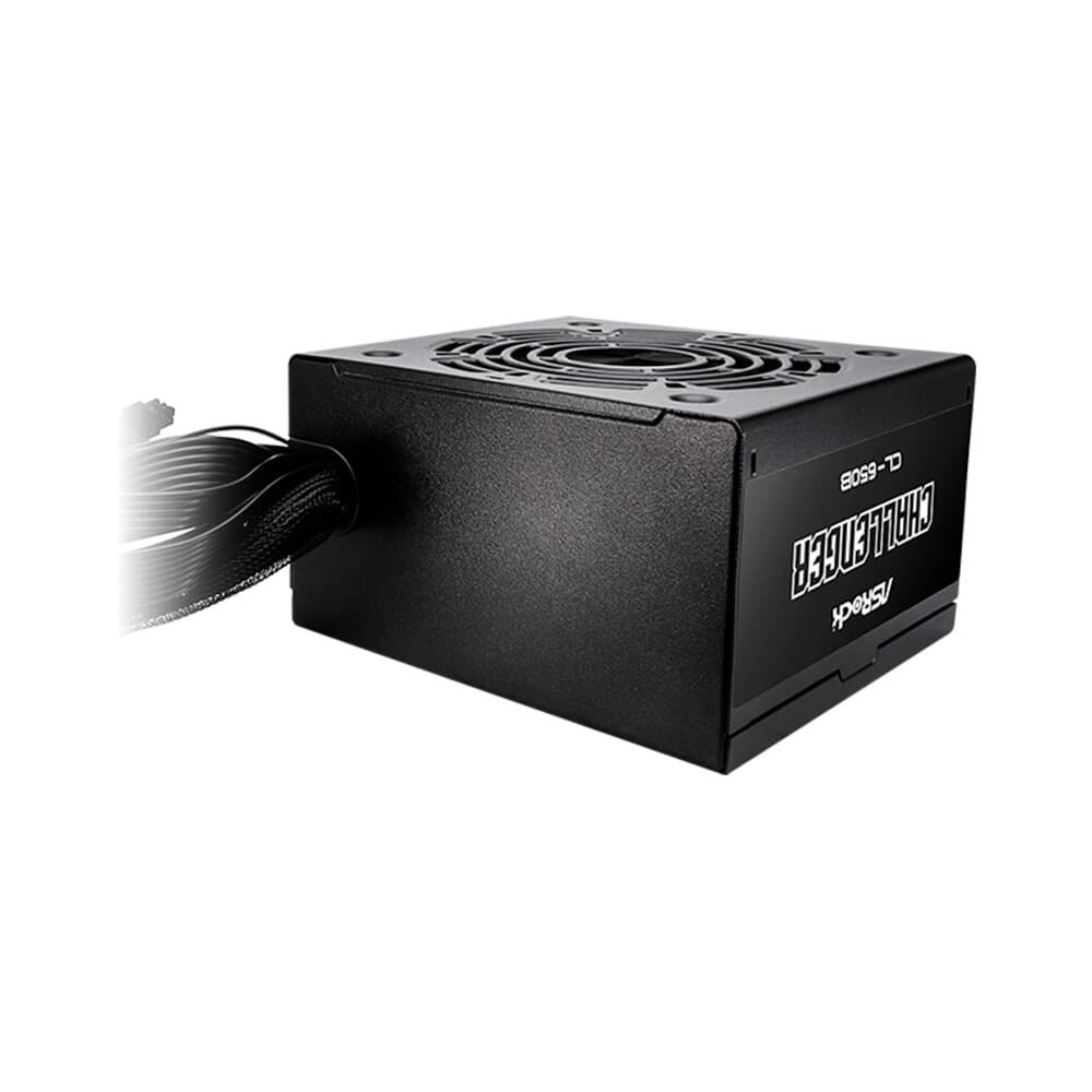 Fonte ASRock Challenger 650B, 650W, 80 PLUS, Bronze, Preto - 90-UXC065-BNBAAA