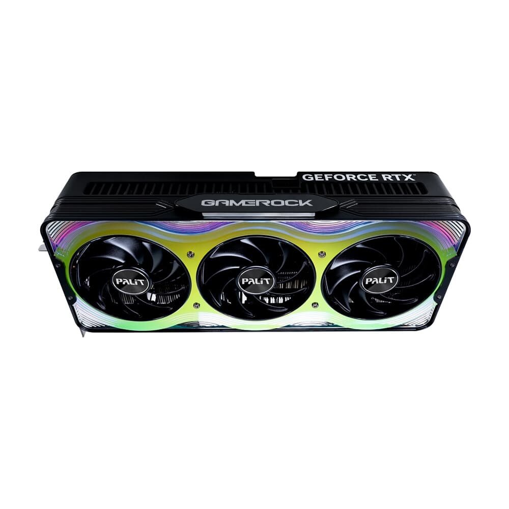 Placa de Vídeo Palit RTX 5090 GameRock OC NVIDIA GeForce, 32GB, GDDR7, ARGB SYNC EVO, G-Sync, Ray Tracing, DLSS 4 - NE75090S19R5-GB2020G 8