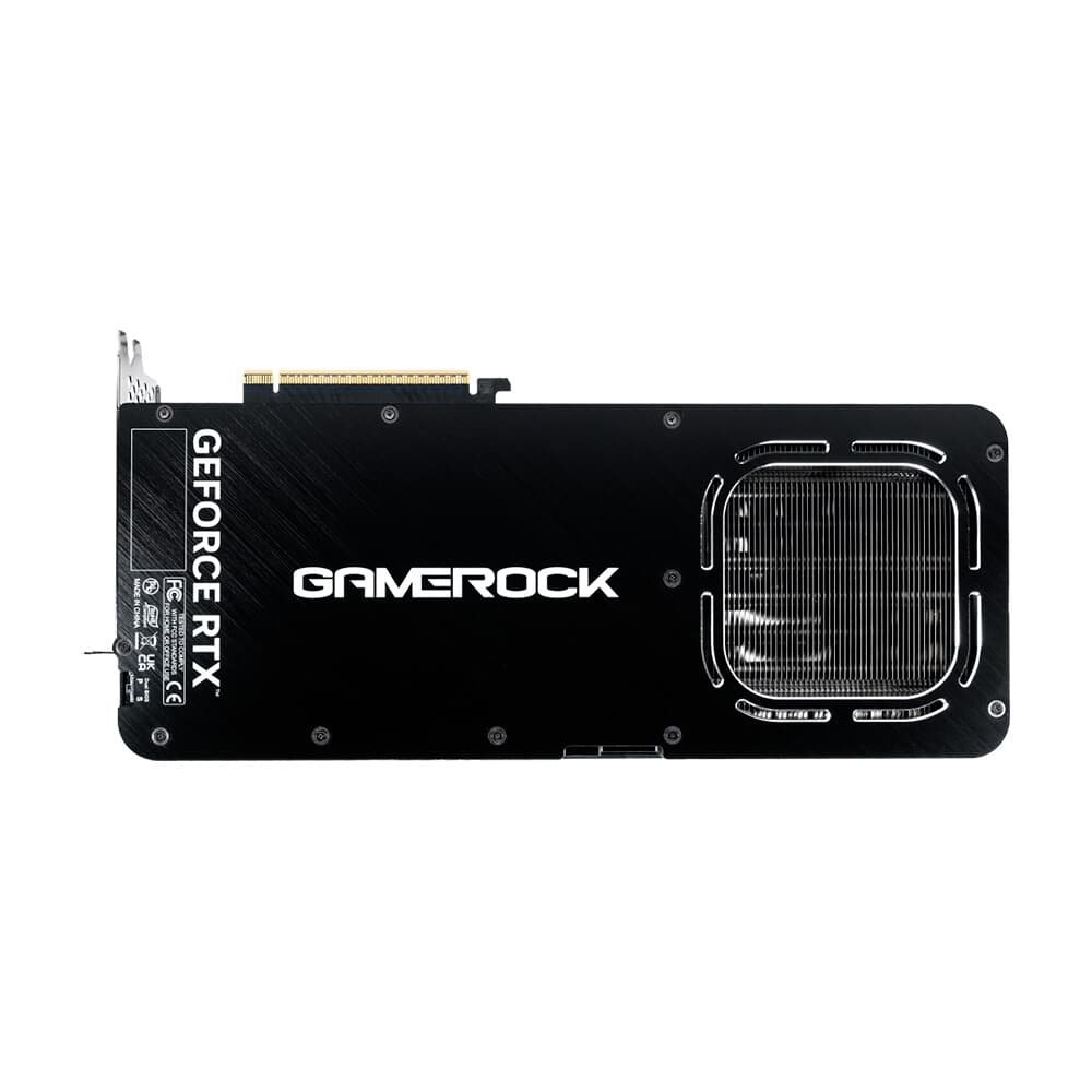 Imagem 9 de 10 do produto Placa de Vídeo Palit RTX 5090 GameRock OC NVIDIA GeForce, 32GB, GDDR7, ARGB SYNC EVO, G-Sync, Ray Tracing, DLSS 4 - NE75090S19R5-GB2020G