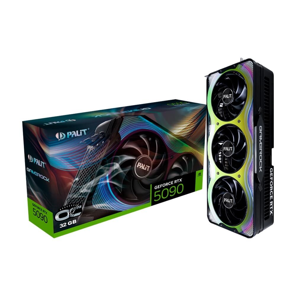 Placa de Vídeo Palit GameRock OC RTX 5090 32GB