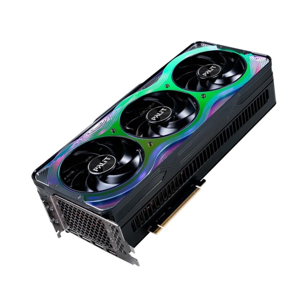 Placa de Vídeo Palit RTX 5090 GameRock OC NVIDIA GeForce, 32GB, GDDR7, ARGB SYNC EVO, G-Sync, Ray Tracing, DLSS 4 - NE75090S19R5-GB2020G 10