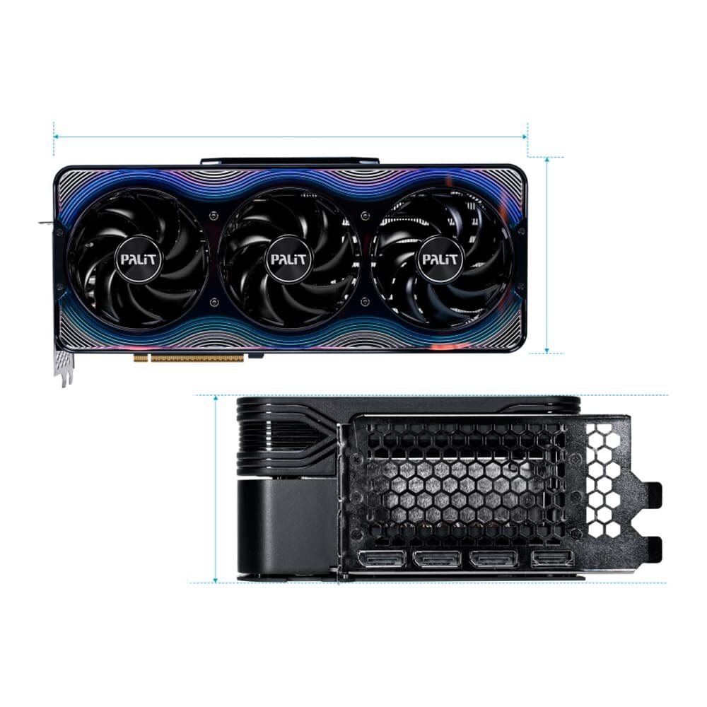 Placa de Vídeo Palit RTX 5080 GameRock OC | KaBuM!