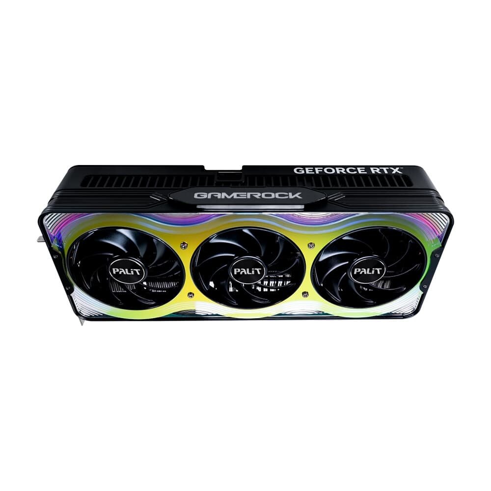Placa de Vídeo Palit RTX 5070 Ti GameRock NVIDIA GeForce, 16GB, GDDR7, ARGB SYNC EVO, G-Sync, Ray Tracing, DLSS 4 - NE7507T019T2-GB2030G Placa de Vídeo Palit RTX 5070 Ti GameRock NVIDIA GeForce, 16GB, GDDR7, ARGB SYNC EVO, G-Sync, Ray Tracing, DLSS 4 - NE7507T019T2-GB2030G