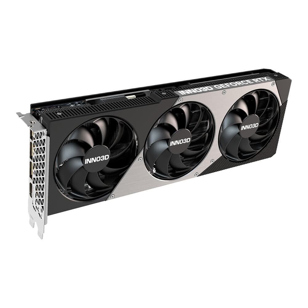 Imagem 2 de 3 do produto Placa de Vídeo Inno3D RTX 5080 X3 NVIDIA GeForce, 16GB, GDDR7, G-Sync, Ray Tracing, DLSS 4, HDR -  N50803-16D7-176068N