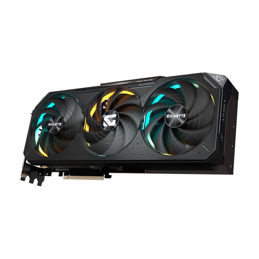 Imagem 5 de 10 do produto Placa de Vídeo Gigabyte RTX 5080 GAMING OC, NVIDIA, 16GB, GDDR7, BIOS DUAL, IA com FP4, DLSS 4  - GV-N5080GAMING OC-16GD G10