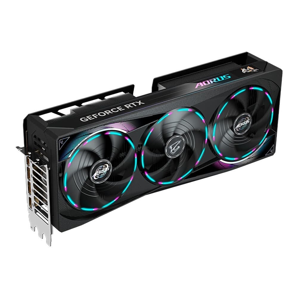 Placa de Vídeo Gigabyte RTX 5080 AORUS MASTER, NVIDIA, 16GB, GDDR7, BIOS DUAL, IA com FP4, DLSS 4 - GV-N5080AORUS M-16GD G10 - view 4