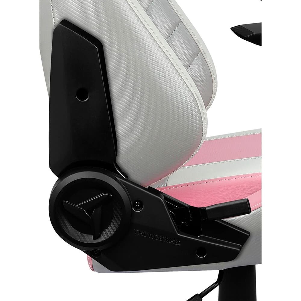 Cadeira Gamer ThunderX3 78322 TC3 Sakura White, Até 120Kg, Encosto Reclinável, Air Tech, Rosa - 78322 - view 10