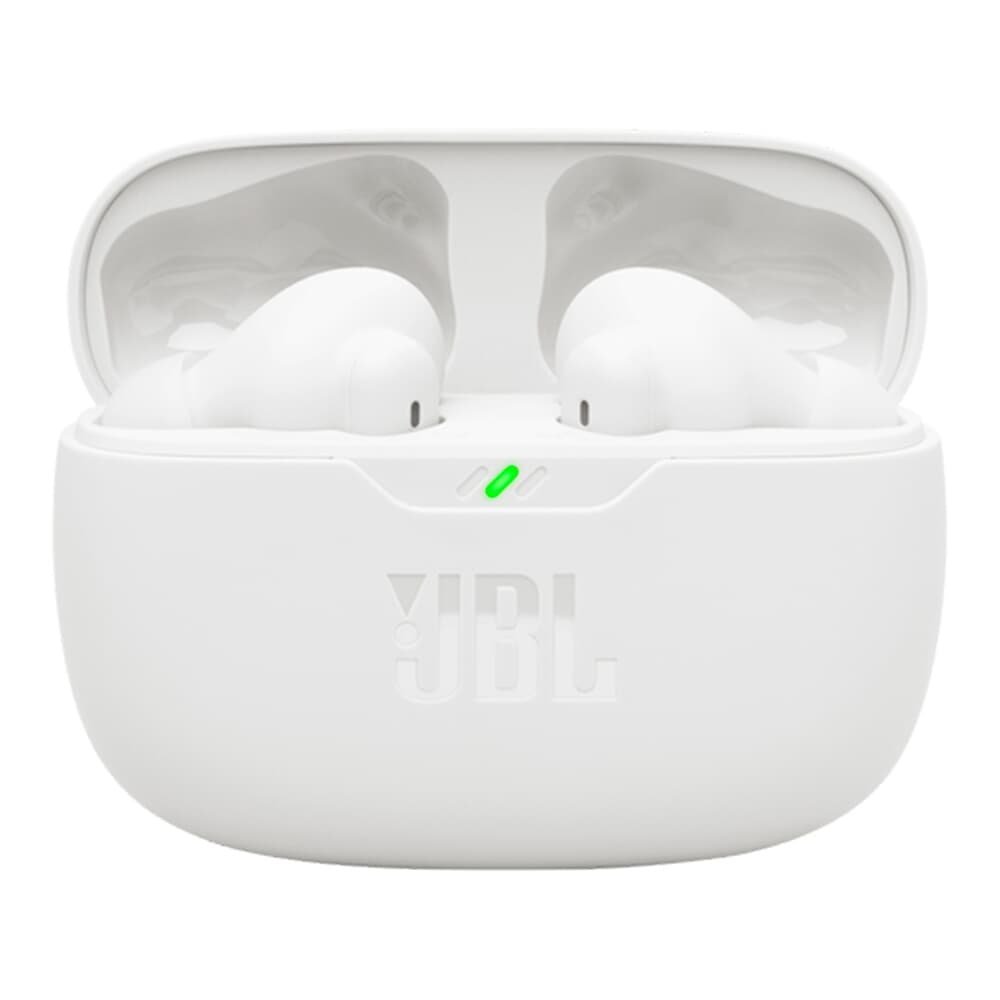 Imagem 2 de 8 do produto Fone de Ouvido Sem Fio JBL Beam 2, Cancelamento de Ruído, IP54, Até 40 horas de Bateria, Bluetooth, Branco - JBLWBEAM2WHT