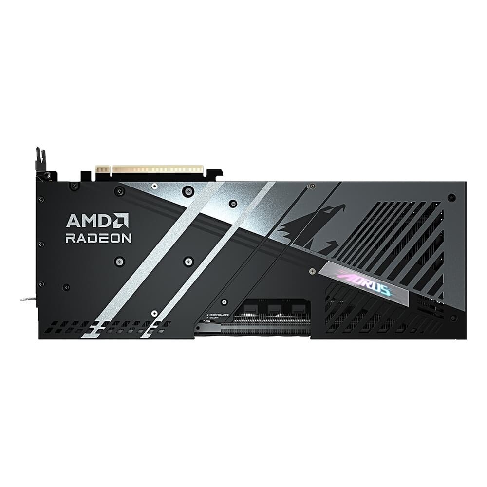 Imagem 9 de 11 do produto Placa de Vídeo Gigabyte RX 9070 XT AORUS ELITE 16G AMD Radeon, RGB, 16GB, GDDR6, 256bits, OpenGL 4.6 - GV-R9070XTAORUS E-16GD