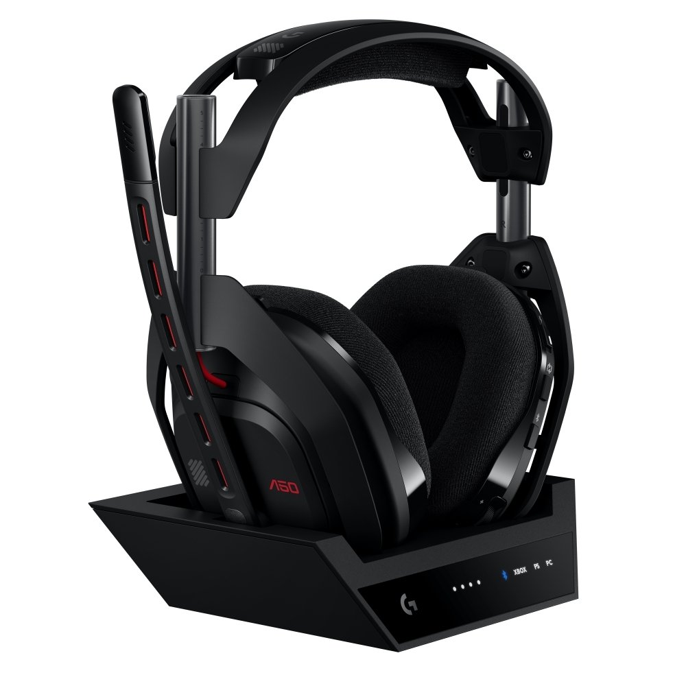 Headset Gamer Sem Fio Astro Gaming A50 LIGHTSPEED + Base Station (Gen 5) Com Tecnologia PLAYSYNC AUDIO, Bluetooth, Preto - 939-002217