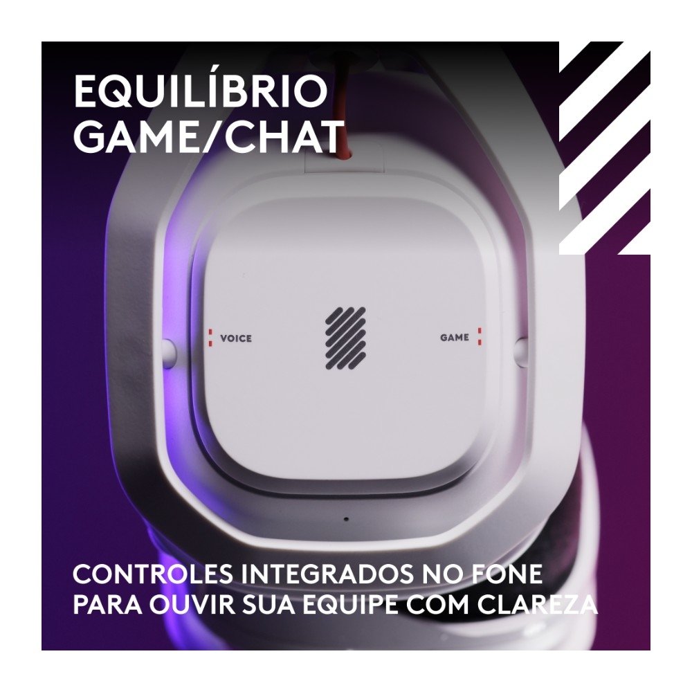 Headset Gamer Sem Fio ( Balão.info) Gaming A50 ( Balão.info) + Base Station (Gen 5) Com Tecnologia PLAYSYNC AUDIO, Bluetooth, Branco - 939-( Balão.info - foto 11