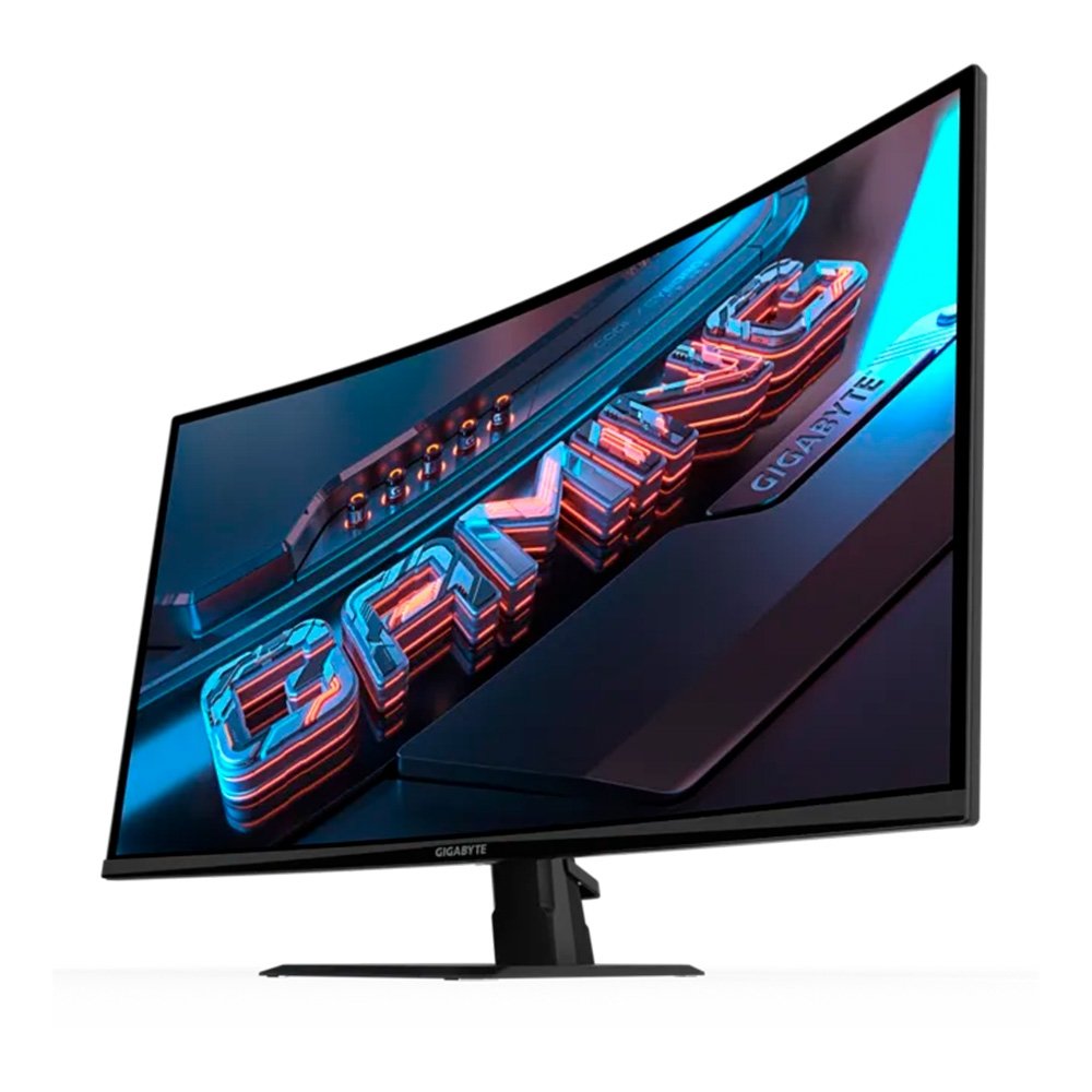 Monitor Gamer Gigabyte 31.5 QHD, 180Hz, 1ms, VA, DisplayPort 1.4 e HDMI 2.0, 120% sRGB, HDR, FreeSync - GS32QCA-SA - view 3