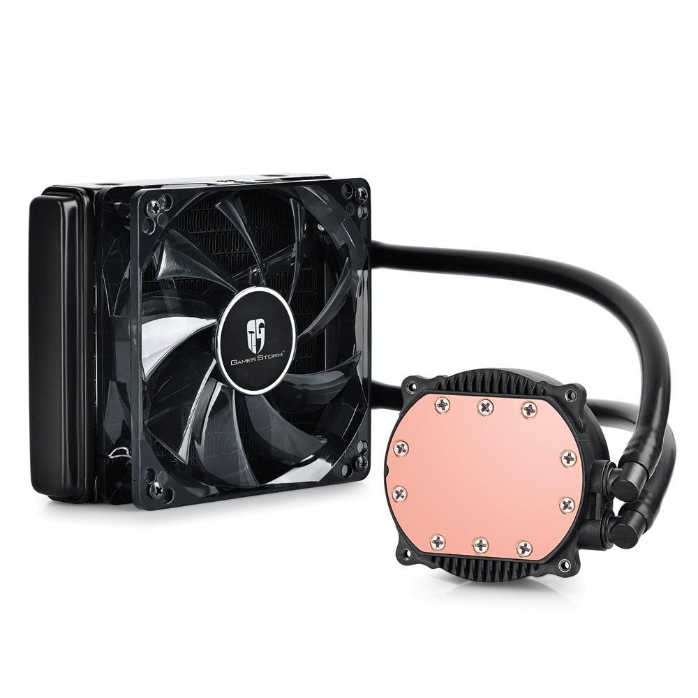 Imagem 3 de 8 do produto WaterCooler Maelstrom 120T DeepCool 120mm para AMD e Intel com LED Azul