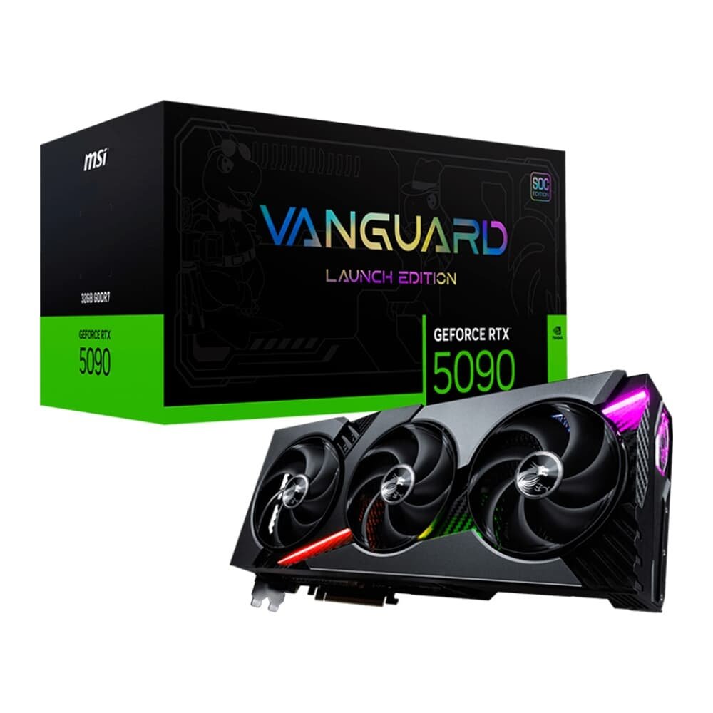 Placa de Vídeo MSI RTX 5090 32G VANGUARD | KaBuM! Placa de Vídeo MSI RTX 5090 32G VANGUARD | KaBuM!