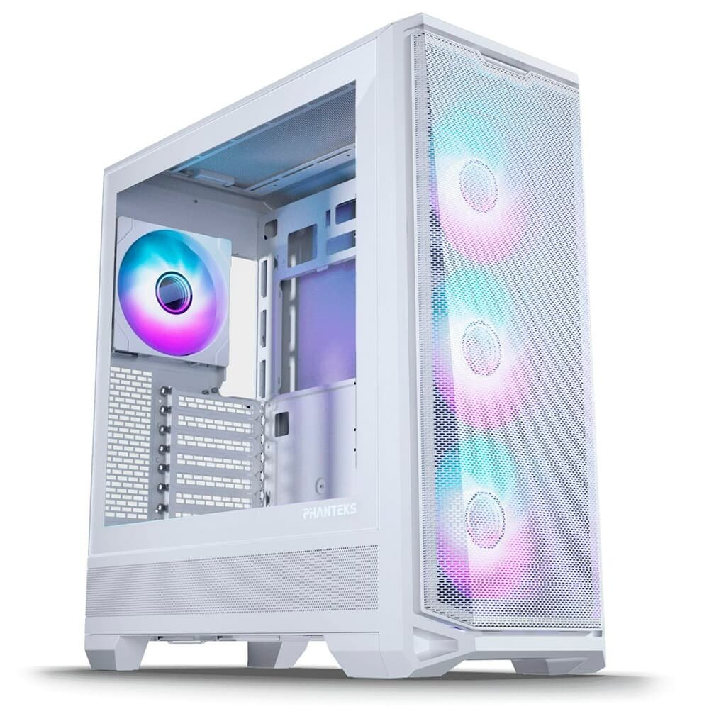 Gabinete Gamer Phanteks Eclipse G400a, Mid Tower, Lateral em Vidro, Com 4 Fan, Branco - PH-EC400GA_DMW01