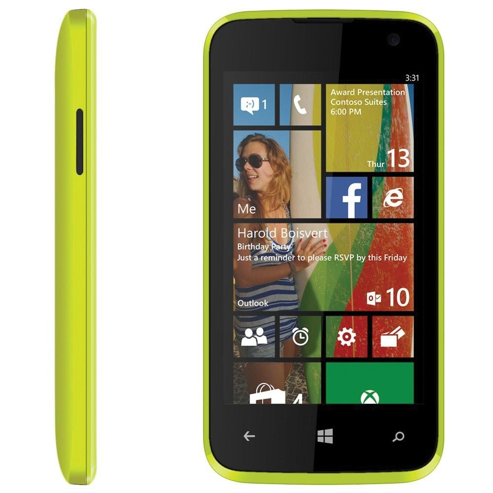 Imagem 4 de 4 do produto Smartphone Blu Win JR Dual Chip Amarelo BLU-W410I-Q-YEL-01 Desbloqueado