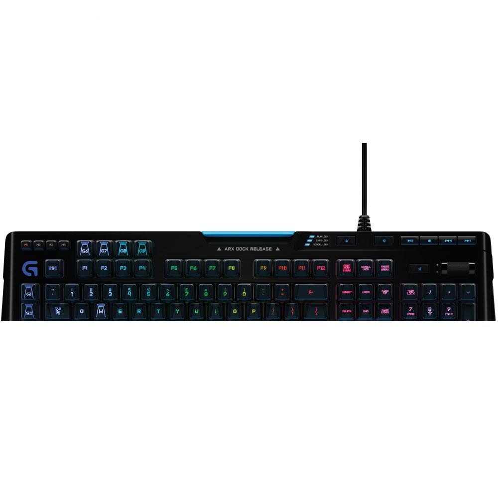 Imagem 5 de 8 do produto Teclado Mecânico Gamer Logitech G910 Orion Spark, RGB, Switch Romer-G, US - 920-006385