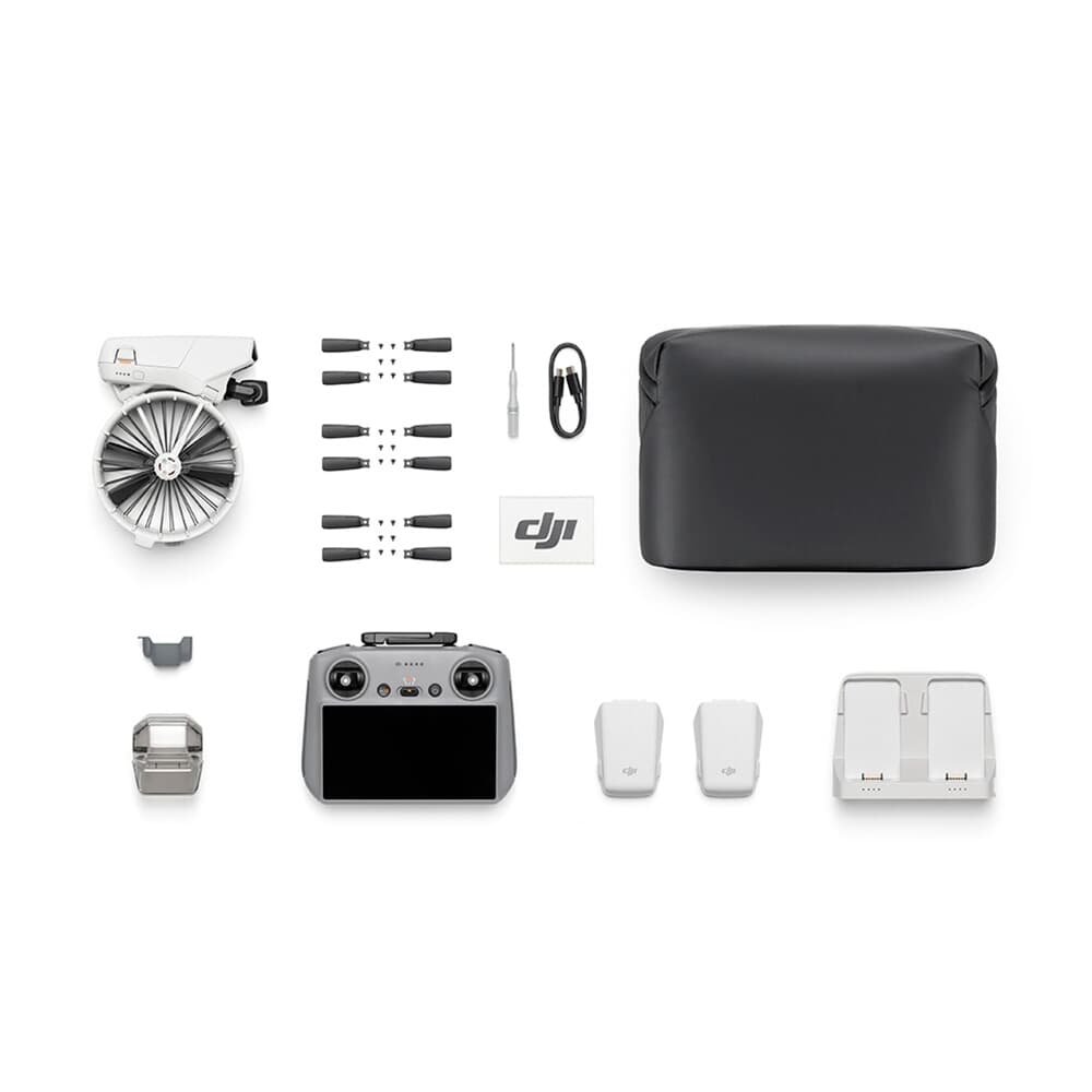 Drone DJI Flip Fly More Combo com tela BR, 4K, 60 FPS,Sensor CMOS, Até 31 min de voo - DJI061