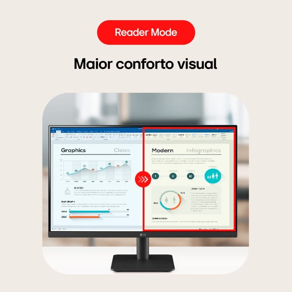 "Monitor Gamer LG 27"", FHD, 100Hz, 5ms, IPS, Dynamic Action Sync, HDMI, Preto - 27MS500-B" - view 4