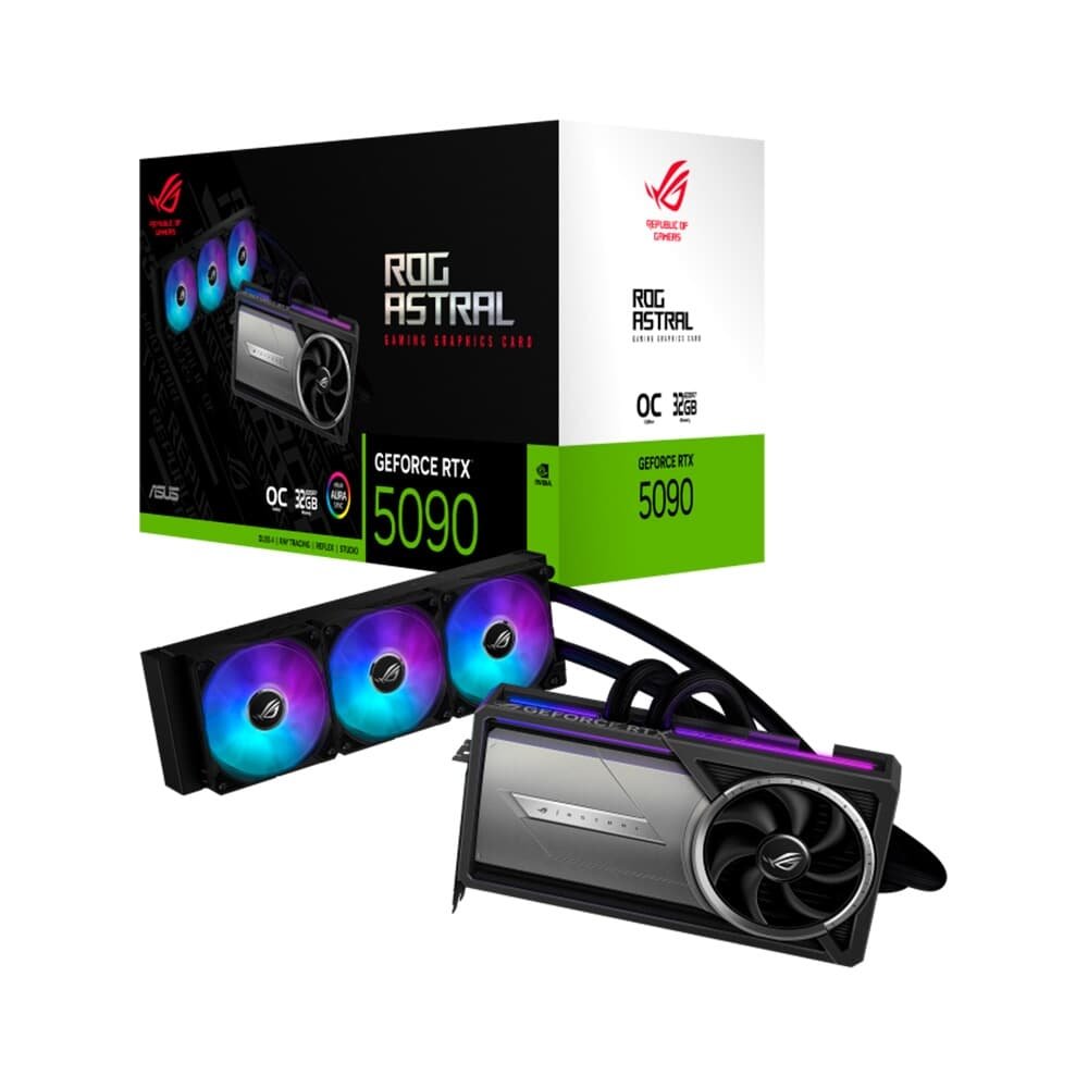 Placa de Vídeo ASUS ROG Astral LC RTX 5090 32GB