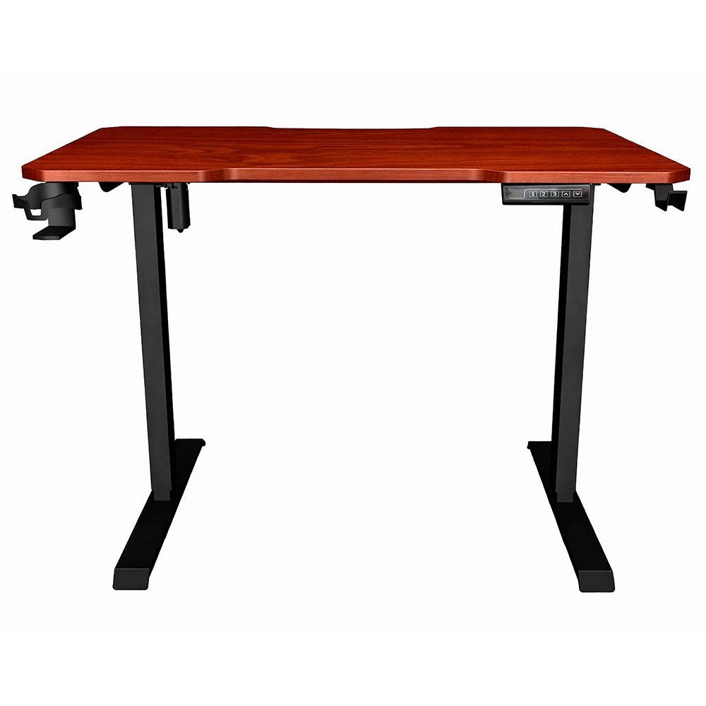 Mesa Gamer Lift Rise Mode Madeira MDF, Com Regulagem de Altura Elétrica, 1 Motor, 3 Memorizações, Nogal - RM-ML-01-MN - view 4