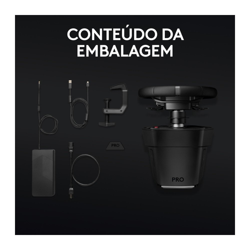 Volante Logitech PRO WHEEL para Xbox Series X|S, Xbox One e PC - 941-000193 - view 8