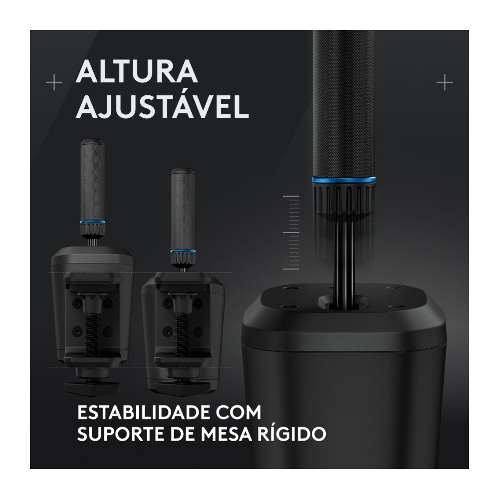 RS Câmbio e Freio de Mão Logitech G compatível com Volantes G29/G920/G923 para Playstation e Xbox Series X|S - 941-000242 RS Câmbio e Freio de Mão Logitech G compatível com Volantes G29/G920/G923 para Playstation e Xbox Series X|S - 941-000242