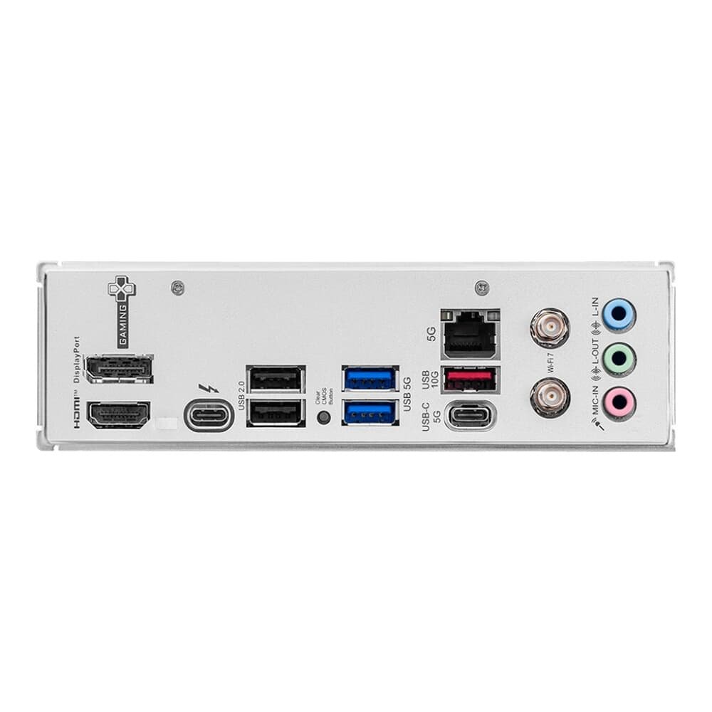 Placa Mãe MSI B860M GAMING PLUS WIFI, Intel, mATX, DDR5 UDIMM, Wi-Fi 7, Preto - B860MGPW - view 4