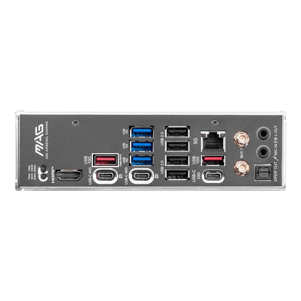 Placa Mãe MSI MAG X870E TOMAHAWK WIFI, AMD, Socket AM5, ATX, DDR5 UDIMM, Wi-Fi 7, Preto - X870ETOMAHAWKWIFI - view 4