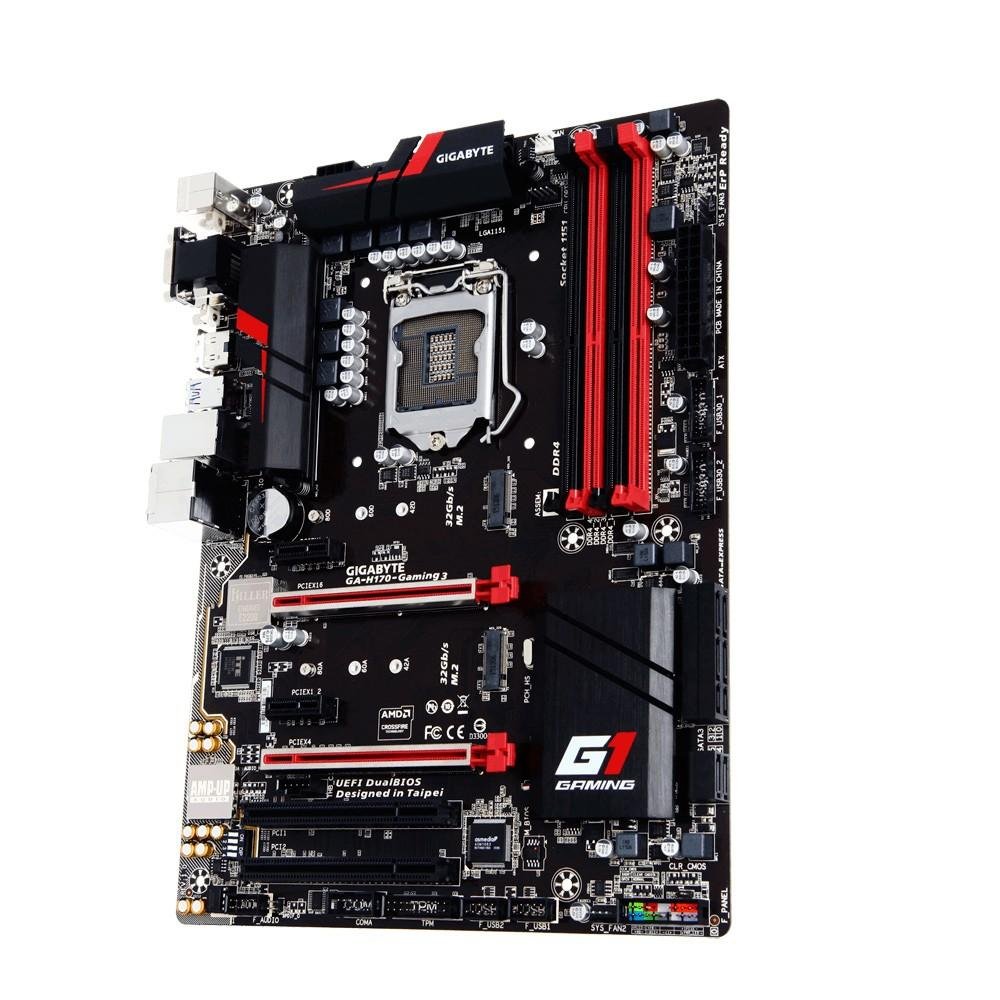 Placa-Mãe Gigabyte GA-H170-Gaming 3, Intel LGA 1151, ATX, DDR4