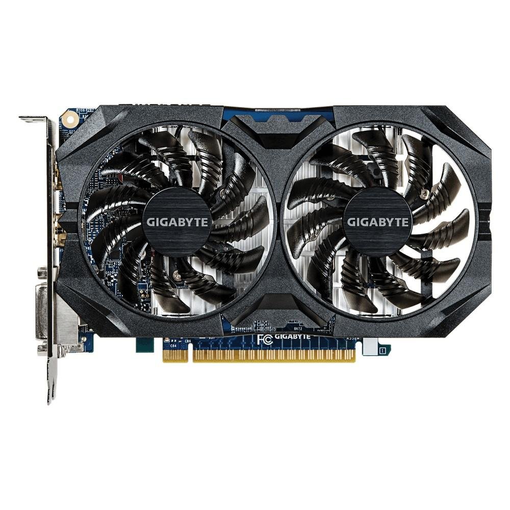 Placa de Vídeo VGA NVIDIA GEFORCE GIGABYTE GTX 750 Ti WINDFORCE OC 2G - GV-N75TOC2-2GI