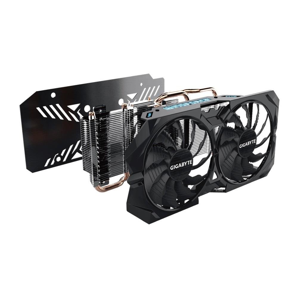 Imagem 6 de 7 do produto Placa de Vídeo VGA GigaByte AMD Radeon R9 380 4GB DDR5 256 BITS HDMI/DVI/DP-PCIE 3.0 - GV-R938WF2-4GD - WINDFORCE