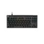 Teclado Gamer Logitech G PRO X TKL RAPID, Switches Magnético-analógicos, Modo Rapid Trigger, Layout US, Preto - 920-013131