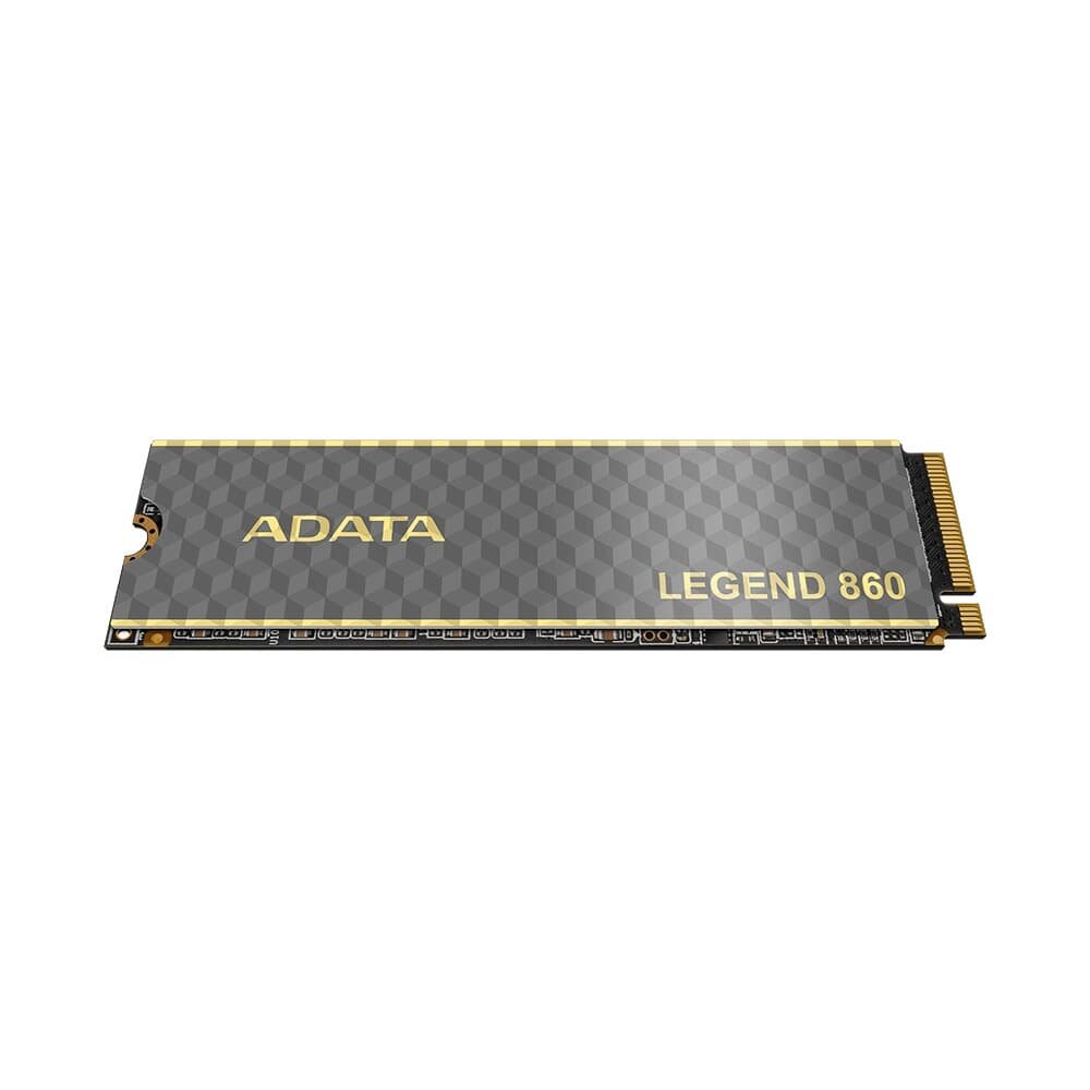 Imagem 5 de 6 do produto SSD Adata Legend 860, 500GB, M.2 2280, PCIe 4.0 x4, NVMe, Leitura: 6000 MB/s, Gravação: 5000 MB/s, Preto - SLEG-860-500GCS