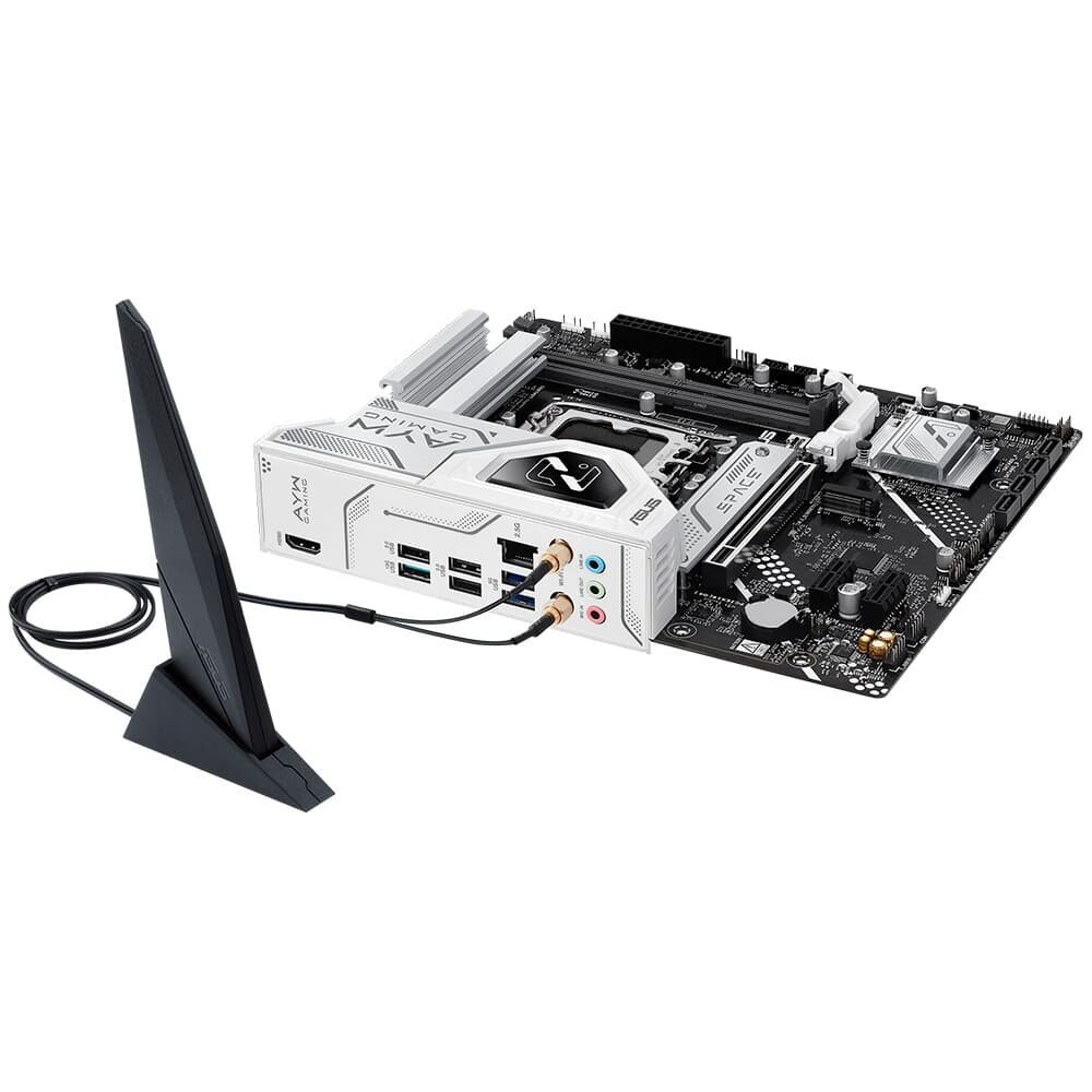 Imagem 6 de 9 do produto Placa Mãe ASUS B860M AYW GAMING WIFI, Intel LGA 1851, mATX, DDR5, Wi-fi, Bluetooth - B860M AYW GAMING WIFI